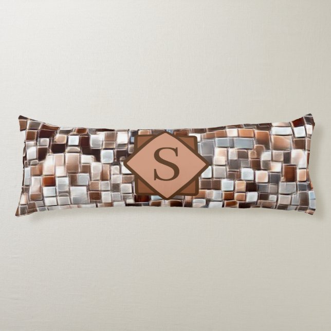 Mosaic Art / Monogram / Kroppskudde (Framsidan)