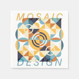 Mosaic Art Mönster Pappersservett