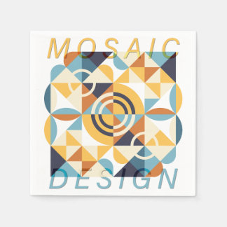Mosaic Art Mönster Pappersservett