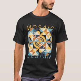 Mosaic Art Mönster T Shirt