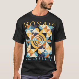 Mosaic Art Mönster T Shirt