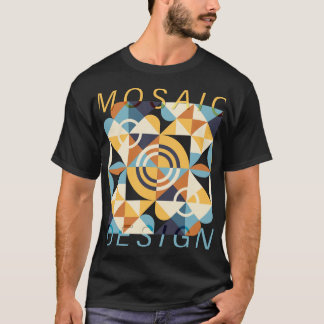 Mosaic Art Mönster T Shirt