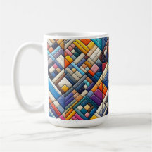 Mosaic Art Stil Mugg