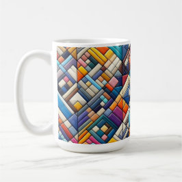 Mosaic Art Stil Mugg
