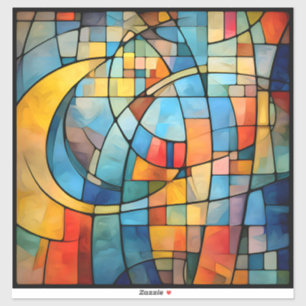 Mosaic Art Vinyl Sticker Klistermärken