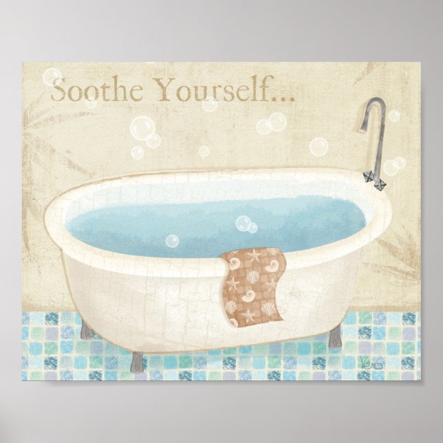 Mosaic Bath Poster (Framsidan)