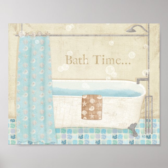 Mosaic Bathroom Poster (Framsidan)