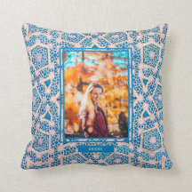 Mosaic Blue och Rosa Photo