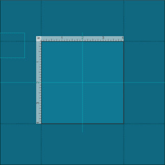 Mosaic Blue Solid Färg Tyg