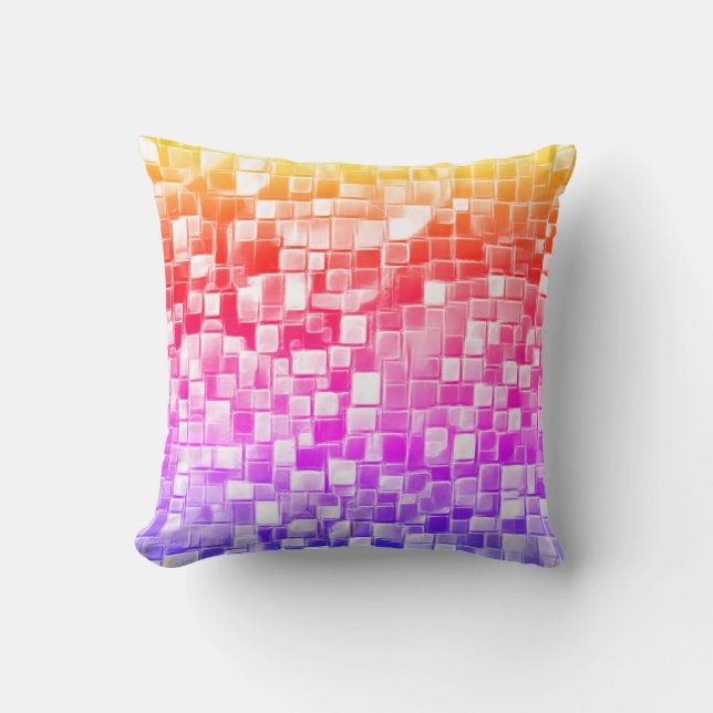 Mosaic Bubble Art / Impanema / Kudde (Framsida)