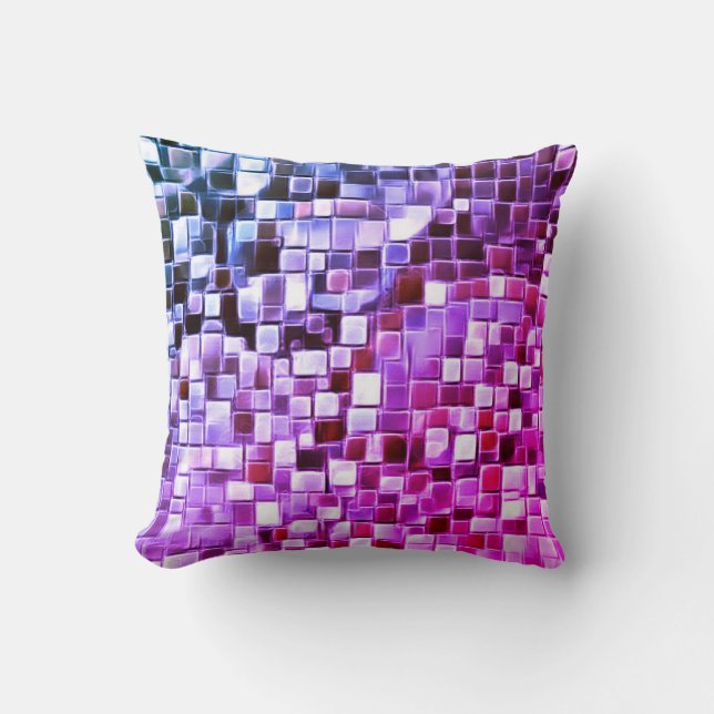 Mosaic Bubble Art / Miami / Kudde (Framsida)