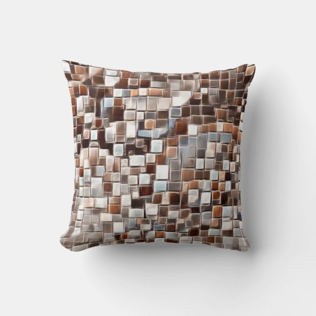 Mosaic Bubble Art / Original / Kudde (Framsida)