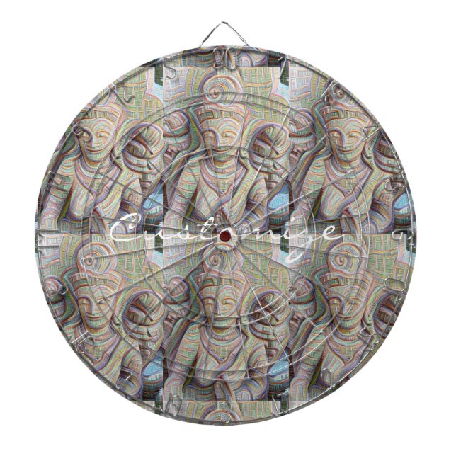 Mosaic buddha statue piltavla (Framsidan)