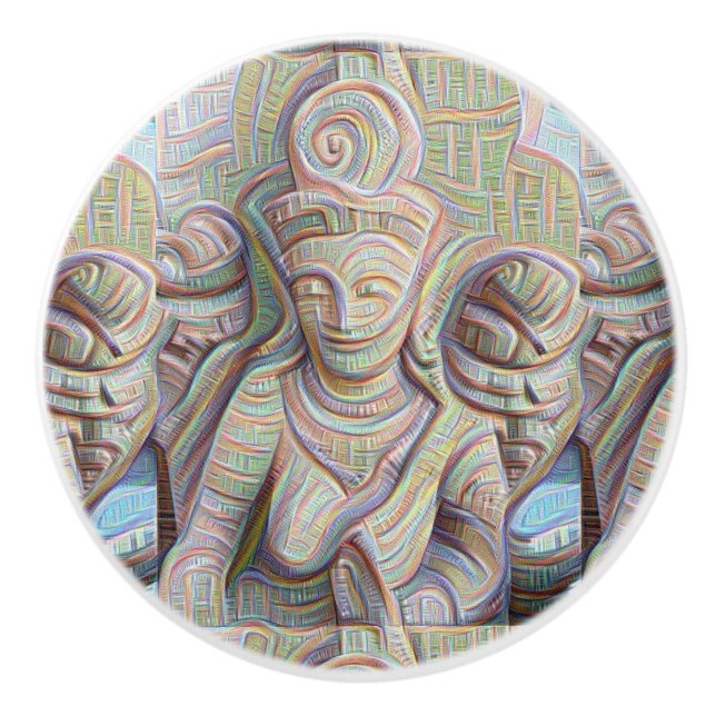 Mosaic buddha statue Thunder_Cove Knopp (Framsidan)