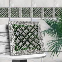 Mosaic Celtic Knot - Abalone Snäcka och Pearl