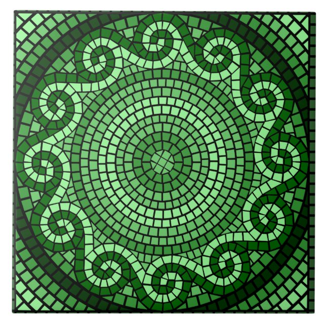 Mosaic Ceramic Tile Kakelplatta (Framsidan)