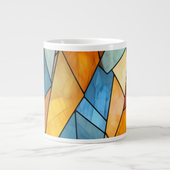 Mosaic Coffee Mugg Jumbo Mugg (Framsidan)