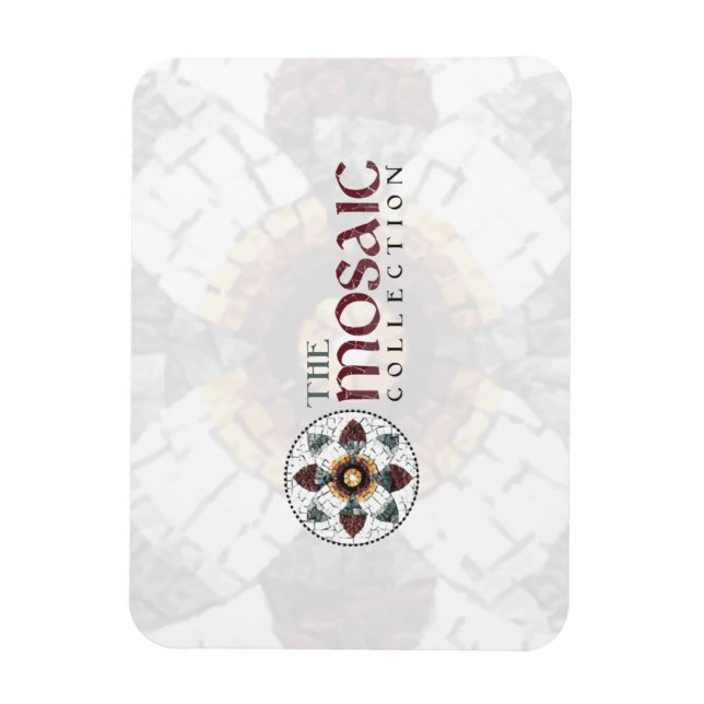 Mosaic Collection-vågräts flexibla magnet (Vertikal)
