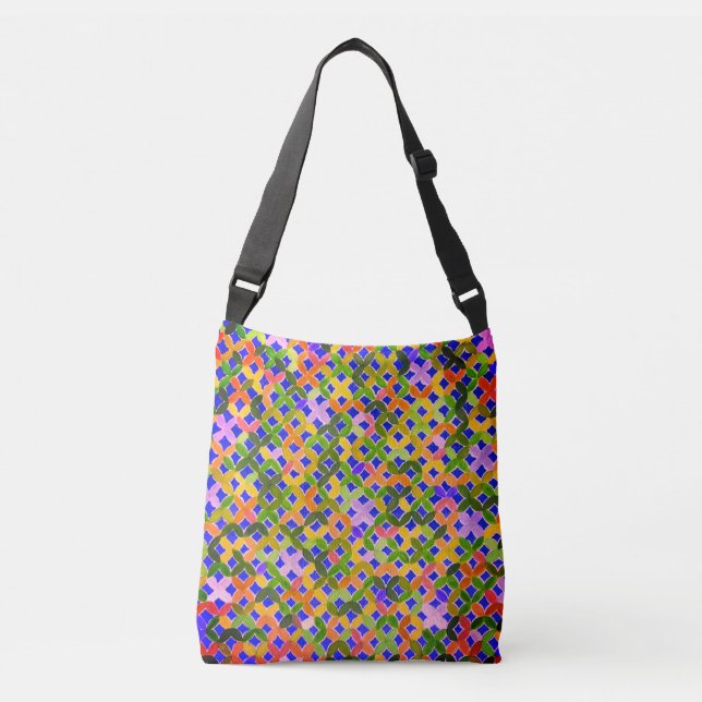 Mosaic Crossbody Bag Axelväska (Framsida)