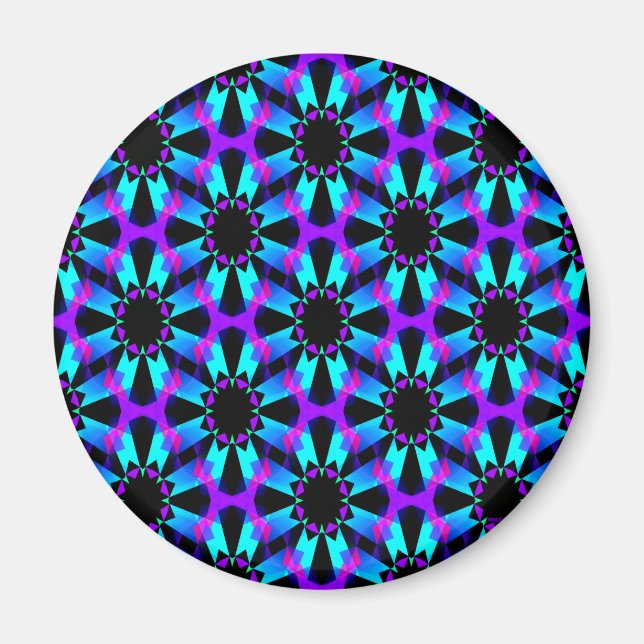 Mosaic de fleur.... magnet (Framsidan)