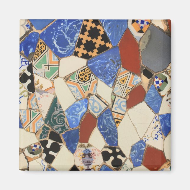 Mosaic dekoration magnet (Framsidan)