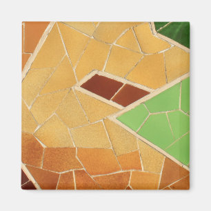 Mosaic dekoration magnet