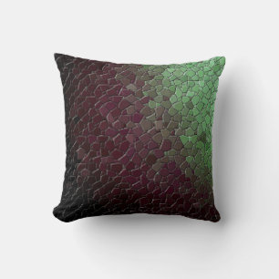 Mosaic Dekorativ kudde-Plum Grönt Kudde