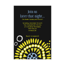 MOSAIC DOVE of PEACE Bat mitzvah Recept Card