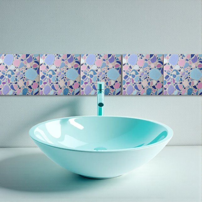 Mosaic Dreamscape Ceramic Tile Kakelplatta (Skapare uppladdad)