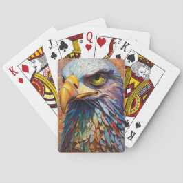 Mosaic Eagle-spelkort Casinokort