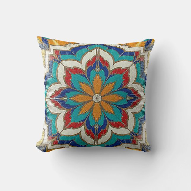 Mosaic Elegance Pillow Kudde (Framsida)