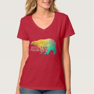 MOSAIC FÄRG POLAR BEAR (SPARA POLAR BEAR) T SHIRT