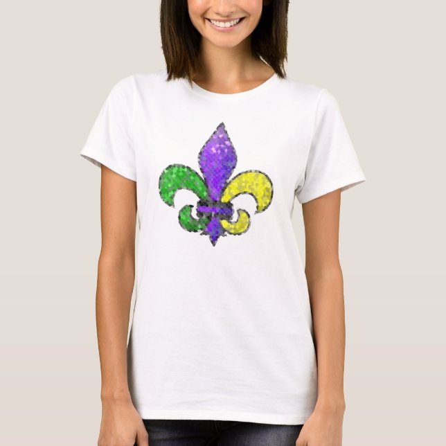 Mosaic Fleur-de-lis Tee (Framsida)