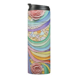 Mosaic floral colours