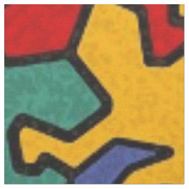 Mosaic Geckos Mönster - Earth Färg Tyg