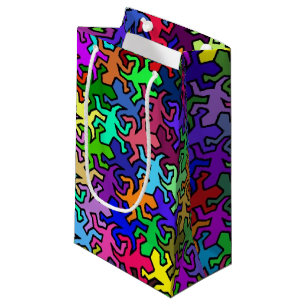 Mosaic Geckos Mönster - färgad