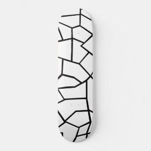 Mosaic Geometric Glam #1 #geo #decor #art Mini Skateboard Bräda 18,5 Cm