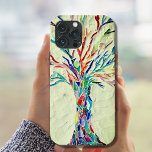 Mosaic Grönt Fodral-Mate iphone case<br><div class="desc">Det här unika telefonhöljet har ett mosaiskt träd i regnbåge i färg på blekens grönt. Eftersom vi skapar vår egen teckning kommer du inte att hitta just den här bilden från andra designers. Original Mosaic © Michele Davies</div>