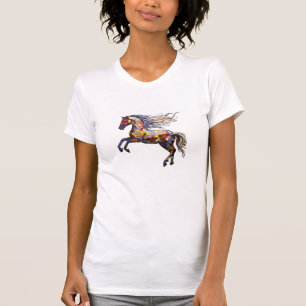 Mosaic Horse Graphic Tee