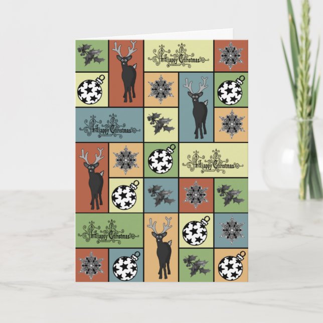 Mosaic-julkort Helgkort (Framsida)