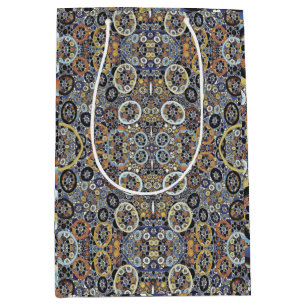 Mosaic Kaleidoscope Blue