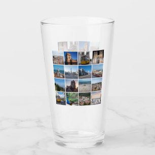 Mosaic Lissabon-foton, Portugal Glaskopp