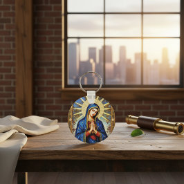 Mosaic Madonna Nyckelring