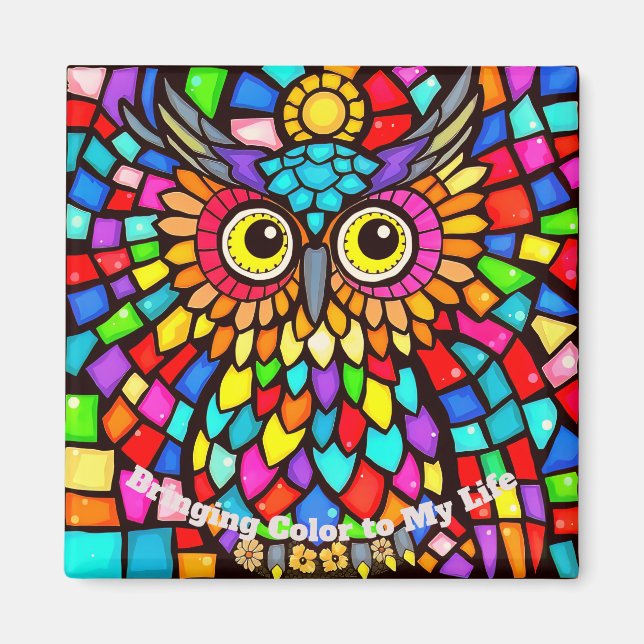 Mosaic Magic  Magnet (Framsidan)