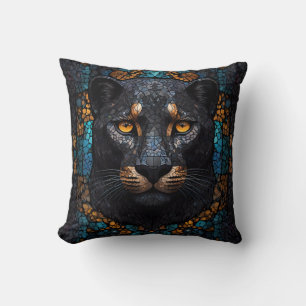 Mosaic Majesty: The Black Panther Kudde