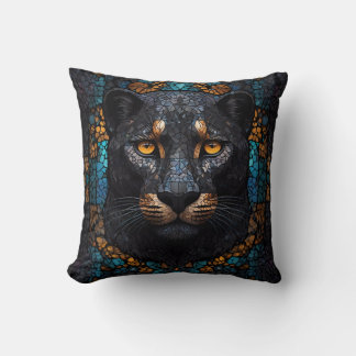 Mosaic Majesty: The Black Panther Kudde