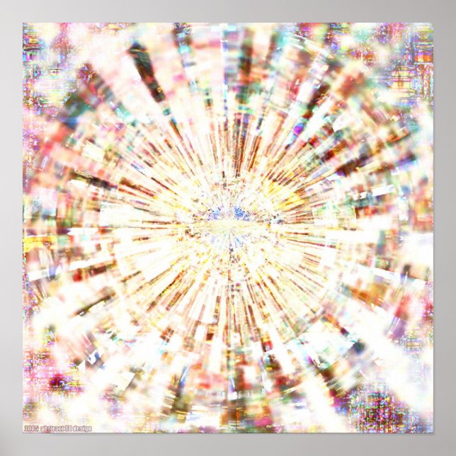 Mosaic Mandala 1.2 Poster (Framsidan)