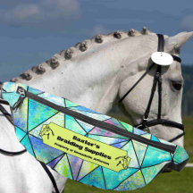 Mosaic Mönster Horse Show Mane Braiding