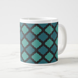 Mosaic mönster i stil jumbo mugg