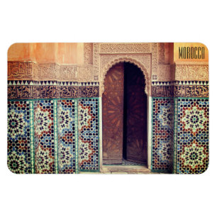 Mosaic Morocco-dörr Magnet